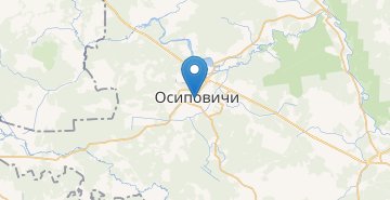 Mapa Osipovichi (Osipovichskiy r-n)
