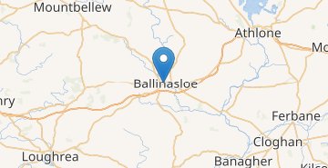 지도 Ballinasloe