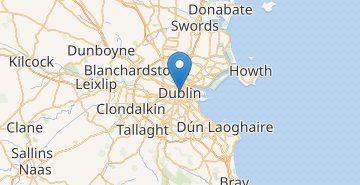Карта Дублин