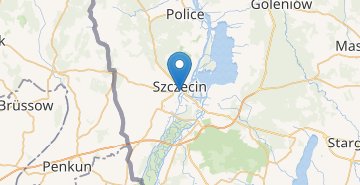 Карта Щецин 