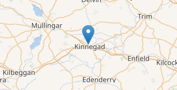 Mapa Kinnegad