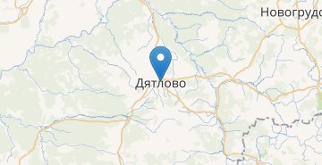 Мапа Дятлово