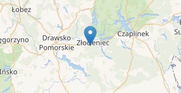 რუკა Zlocieniec