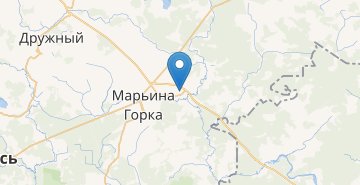 Mapa Puhovichi, Puhovichskiy r-n MINSKAYA OBL. Belarus