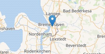 地图 Bremerhaven