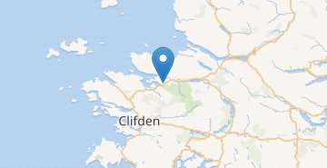 Mapa Clifden