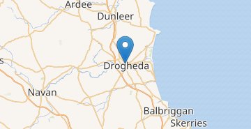 Zemljevid Drogheda