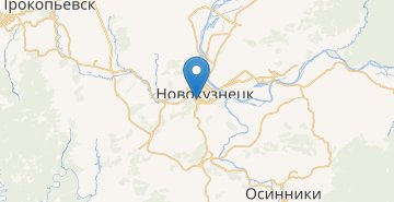Map Novokuznetsk
