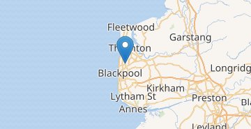 Map Blackpool