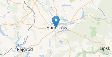 Mapa Augustów