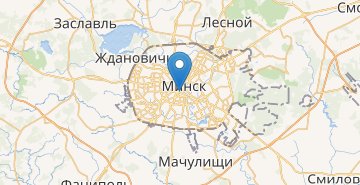 Мапа Мінськ
