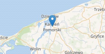 地图 Kamien Pomorski