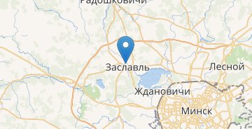 Мапа Заславль