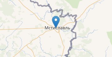 Map Mstsislavl