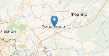 Мапа Смолевичі