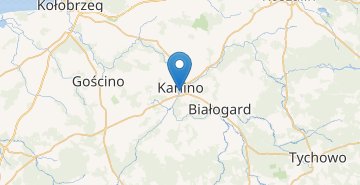 Mapa Karlino