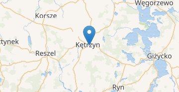 Mapa Ketrzyn