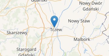 Térkép Tczew