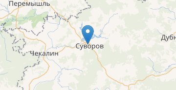 Mapa Suvorov