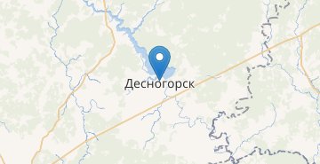 Мапа Десногорськ