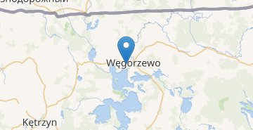 Mapa Wegorzewo
