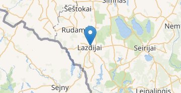 Map Lazdijai