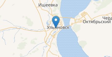 Mapa Ulyanovsk