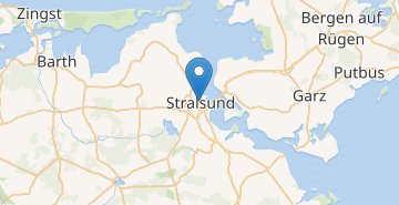 地图 Stralsund 