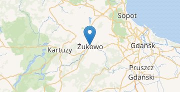 Mapa Zukowo