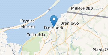Мапа Фромборк