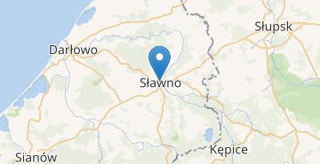 Map Sławno