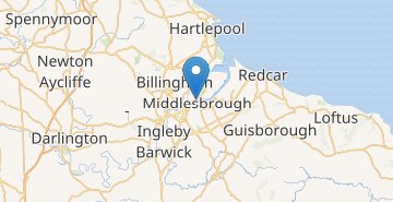 Map Middlesbrough