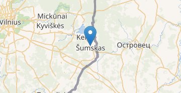 地图 Šumskas