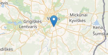 地图 Vilnius airport