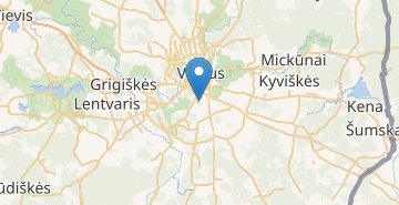Карта Vilniaus oro uostas