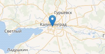 Mapa Kaliningrad