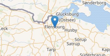 Мапа Фленсбург