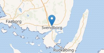 Zemljevid Svendborg
