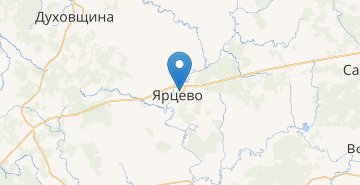 Mapa Yartsevo