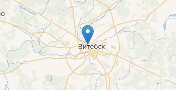 Mapa Vitebsk