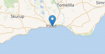 Mapa Ystad