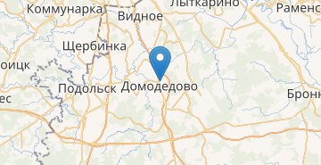 Mapa Domodedovo