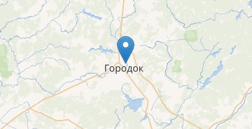 Mapa Garadok (Gorodinskiy r-n)