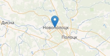 Мапа Новополоцьк