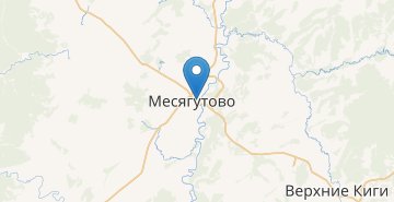 Mapa Mesyagutovo