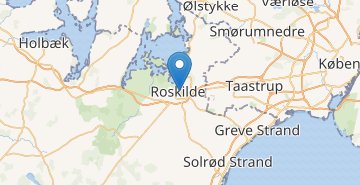 Карта Роскилле