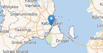 Zemljevid Kobenhavn