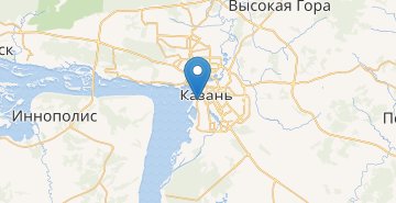 Mapa Kazan