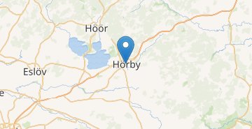 Mapa Hörby