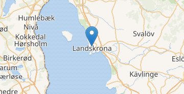 Mapa Landskrona